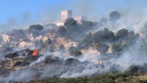 incendi a Cagliari