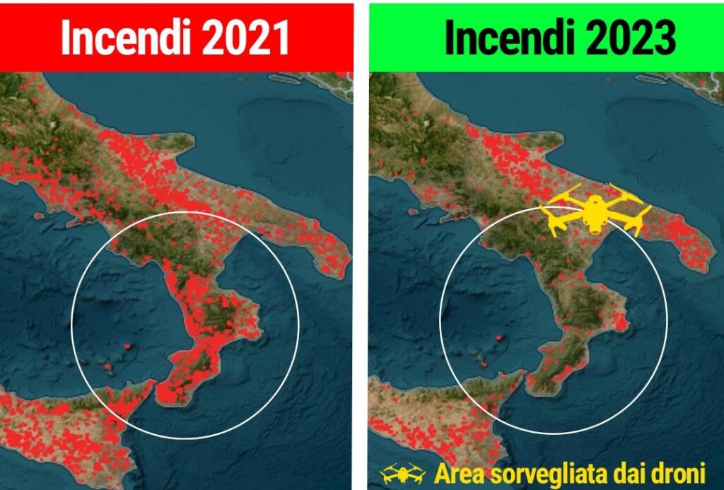 incendi calabria