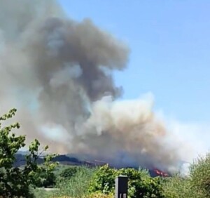 incendio Castell'Azzara
