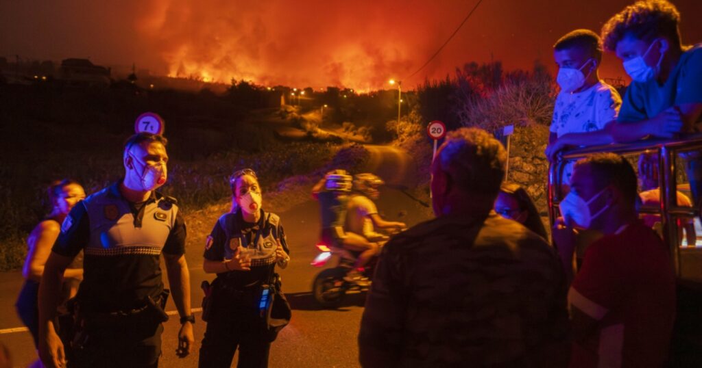 incendio a Tenerife