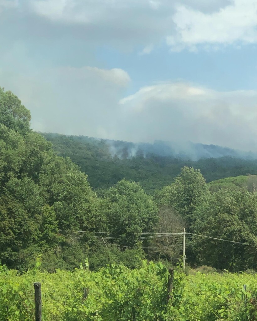 incendio la trove toscana
