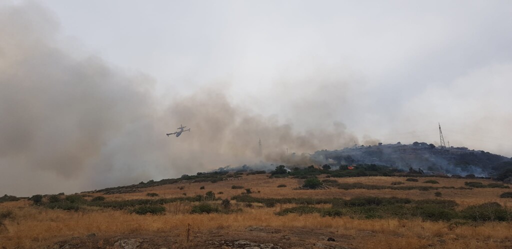 incendio macomer sardegna