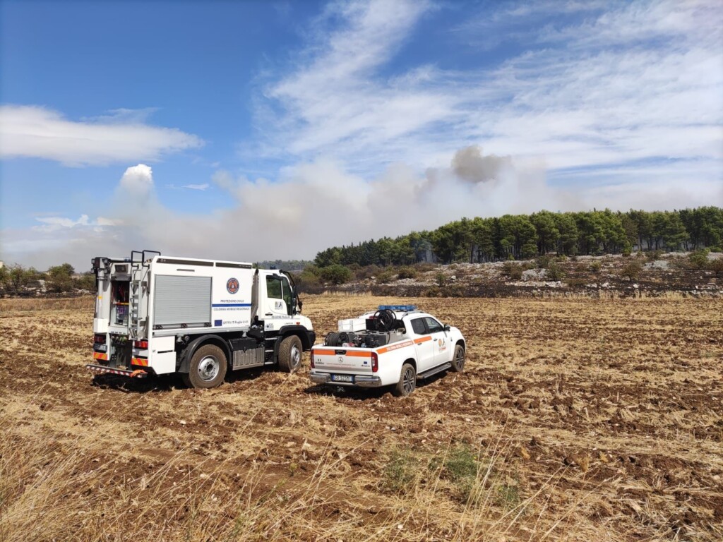 incendio minervino murge