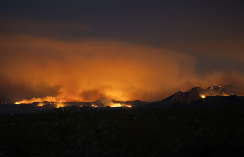 incendio mojave california