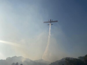 incendio santa cesarea terme