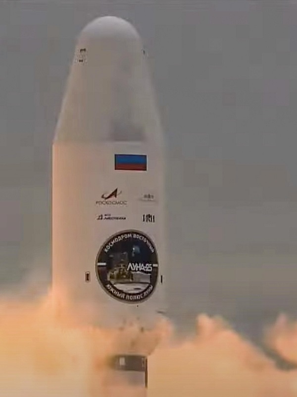 lancio luna-25 russia