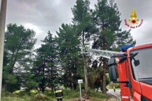 maltempo vigili fuoco
