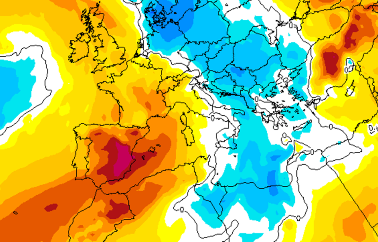 previsioni meteo anomalie termiche europa 10 agosto 2023