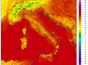 temperature minime italia 26 agosto 2023