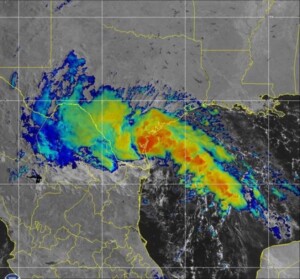 tempesta tropicale harold texas