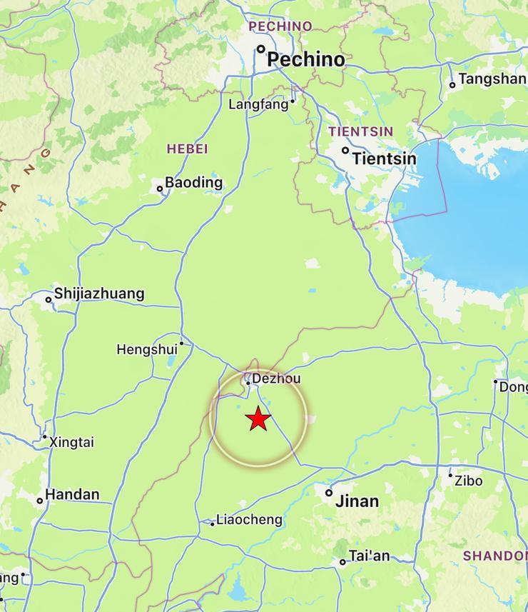 terremoto cina dezhou