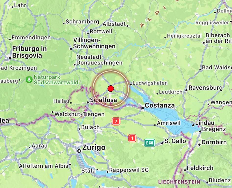 terremoto germania svizzera