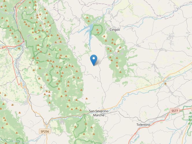 terremoto oggi 5 agosto marche macerata