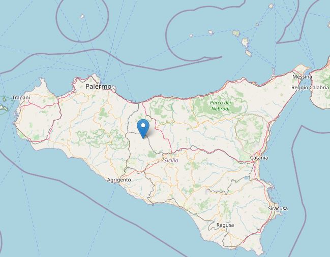 terremoto oggi sicilia caltanissetta villalba