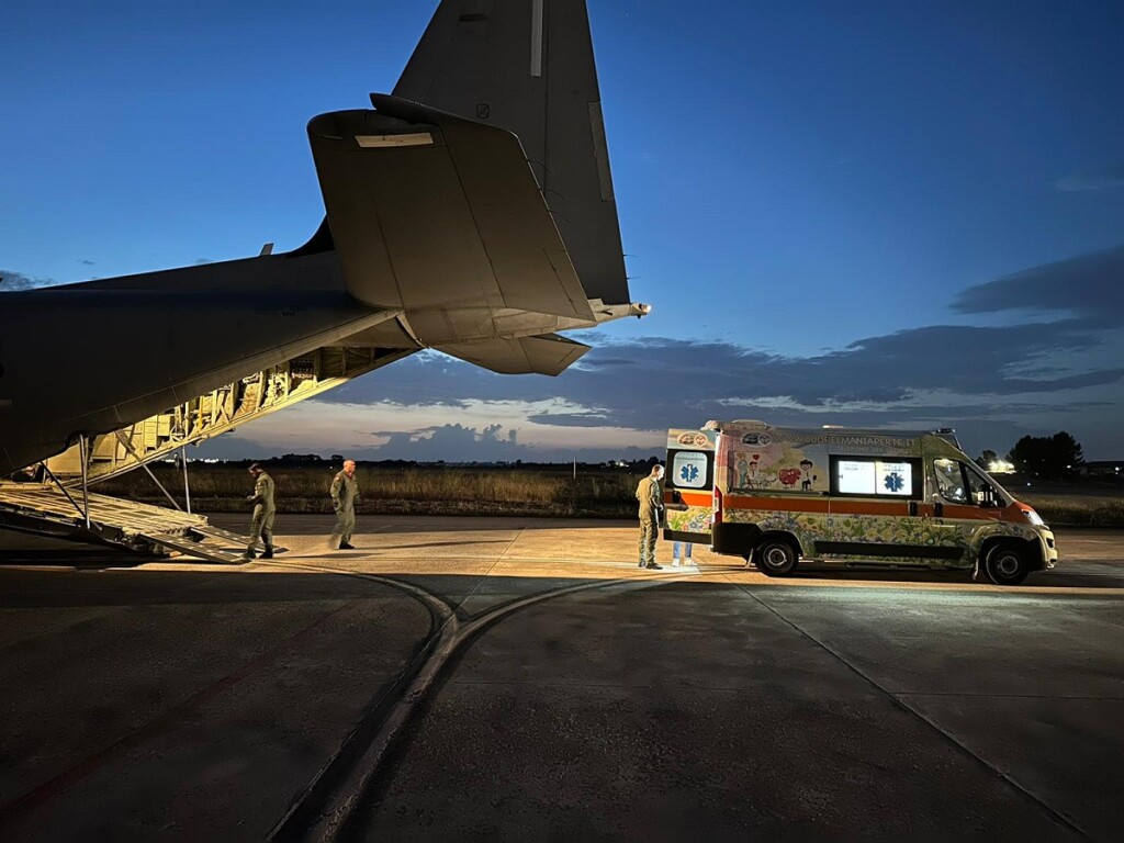trasporto aeronautica militare lecce pratica di mare