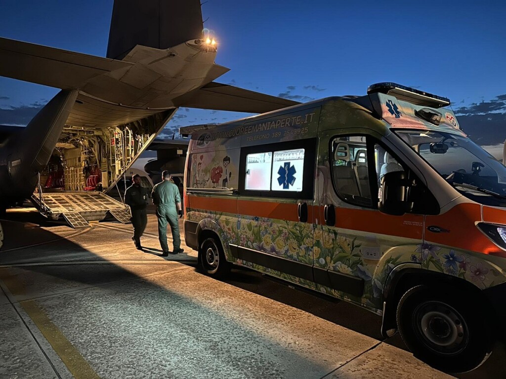 trasporto aeronautica militare lecce pratica di mare