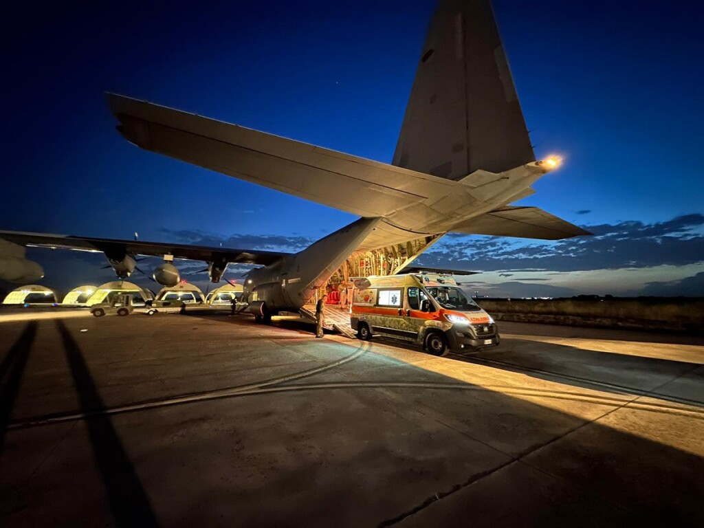 trasporto aeronautica militare lecce pratica di mare