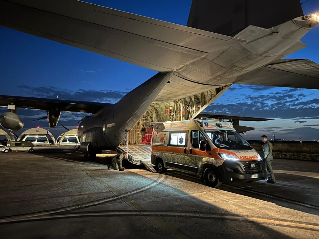 trasporto aeronautica militare lecce pratica di mare