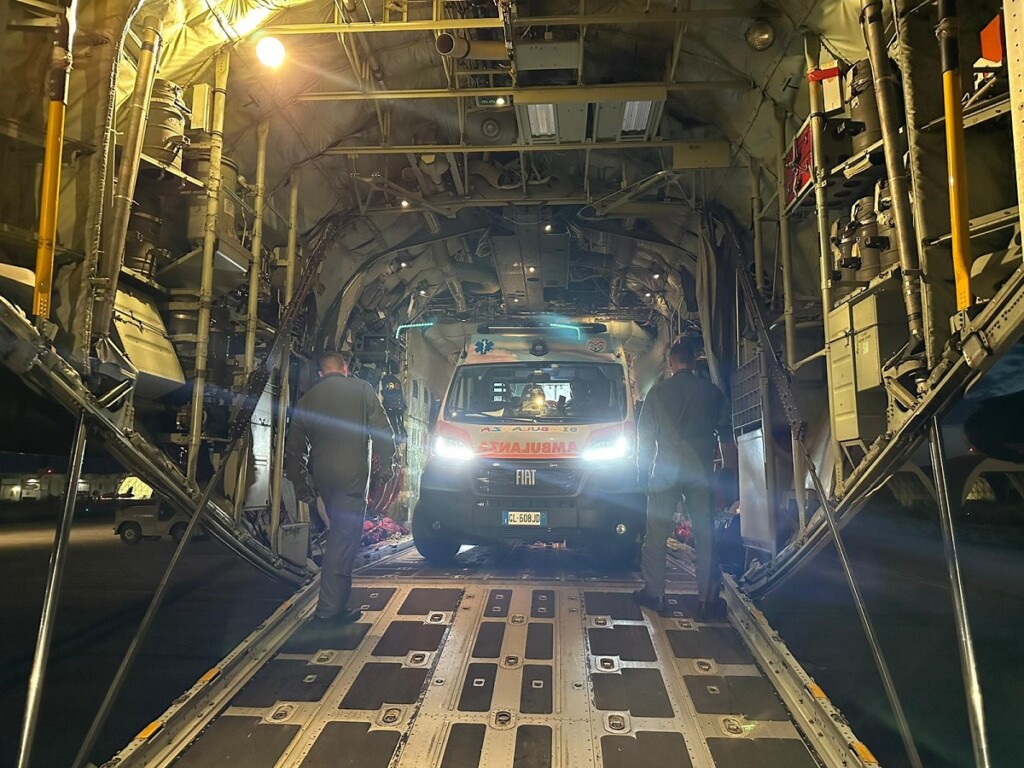 trasporto aeronautica militare lecce pratica di mare