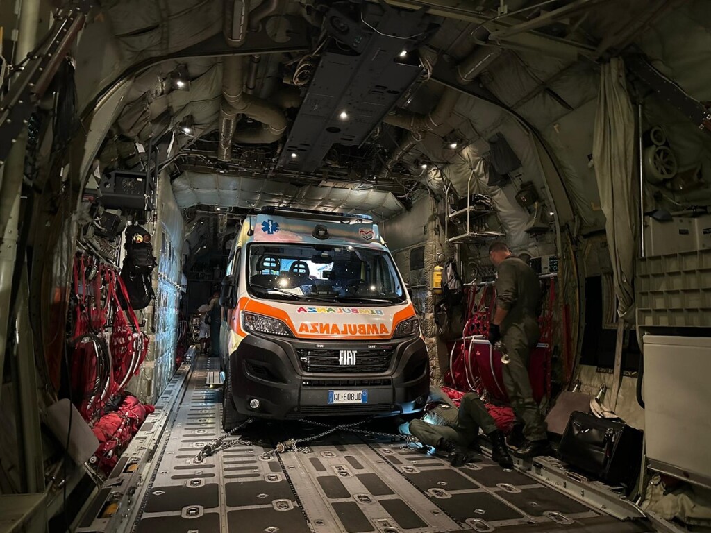 trasporto aeronautica militare lecce pratica di mare