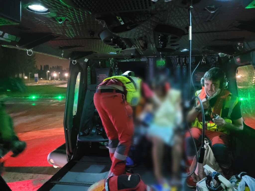 trasporto donna incinta ponza roma