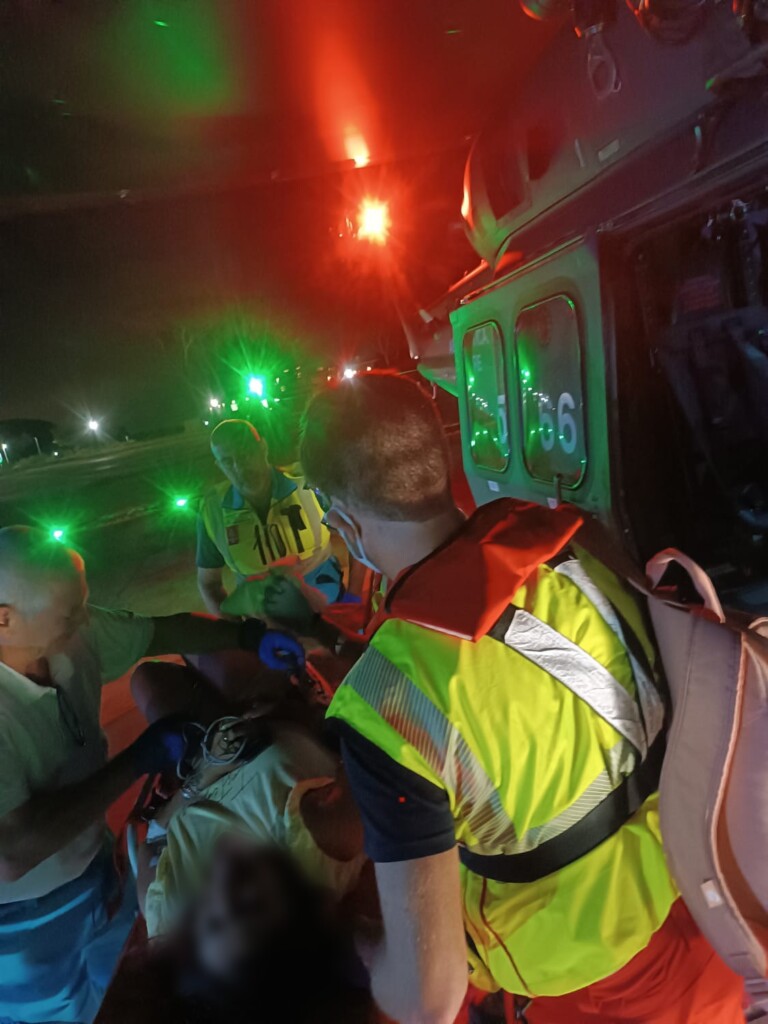 trasporto donna incinta ponza roma