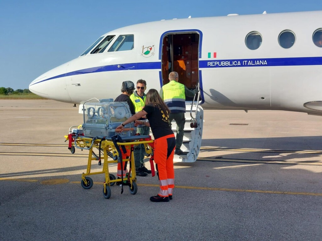 volo sanitario aeronautica militare
