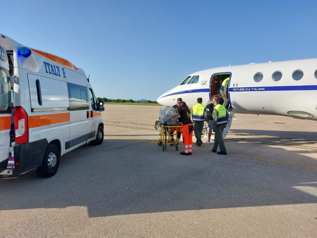 volo sanitario aeronautica militare