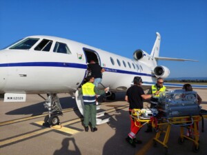 volo sanitario aeronautica militare
