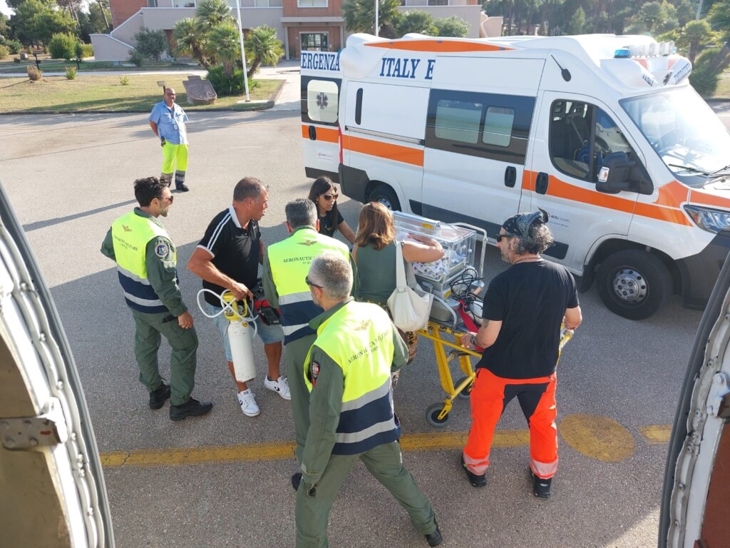 volo sanitario aeronautica militare