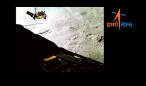 Luna Chandrayaan-3 rover Pragyan cratere