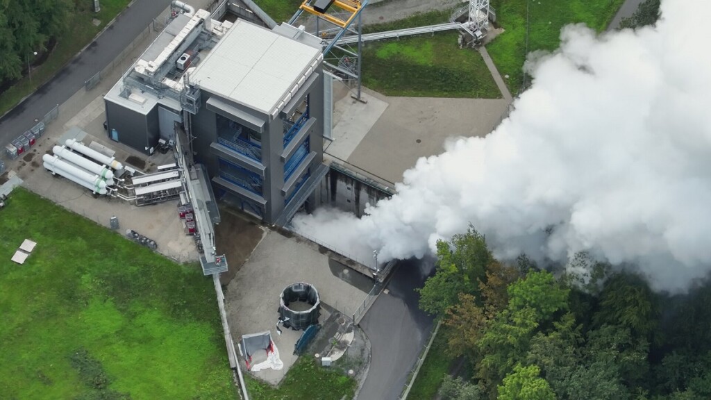 Prove di accensione dello stadio superiore di Ariane 6