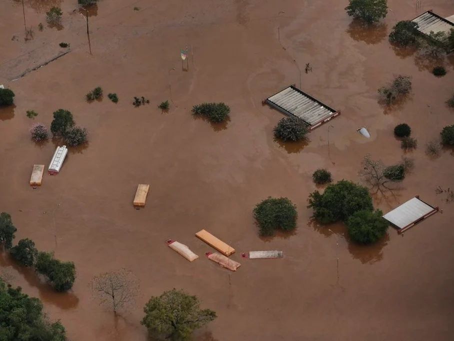 Rio Grande do Sul ciclone brasile
