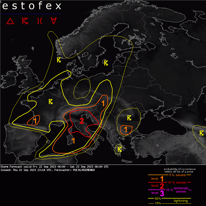 allerta meteo 22 settembre