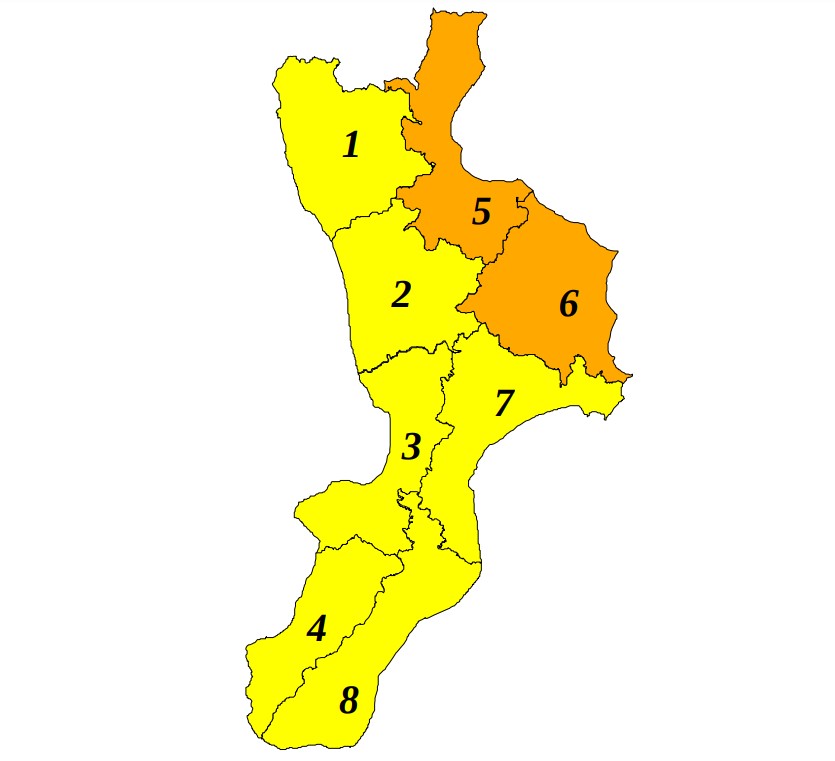 allerta meteo calabria 26 settembre