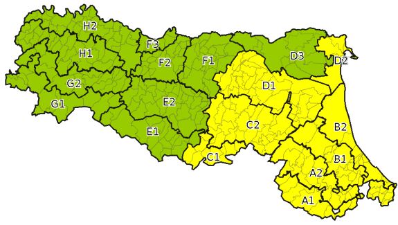 allerta meteo emilia romagna