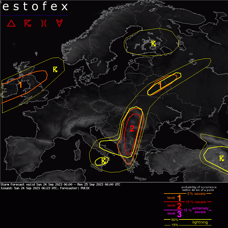allerta meteo estofex