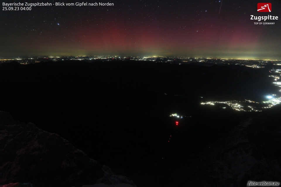 aurora boreale germania
