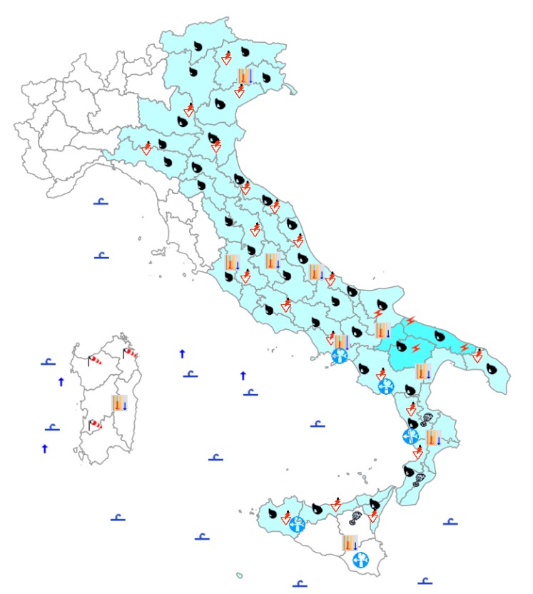 bollettino meteo protezione civile 23 settembre