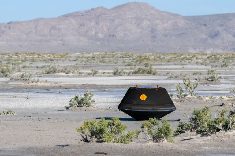 OSIRIS-REx capsula campioni asteroide bennu