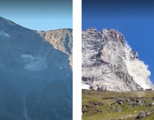 frane cervino e Colle del Nivolet