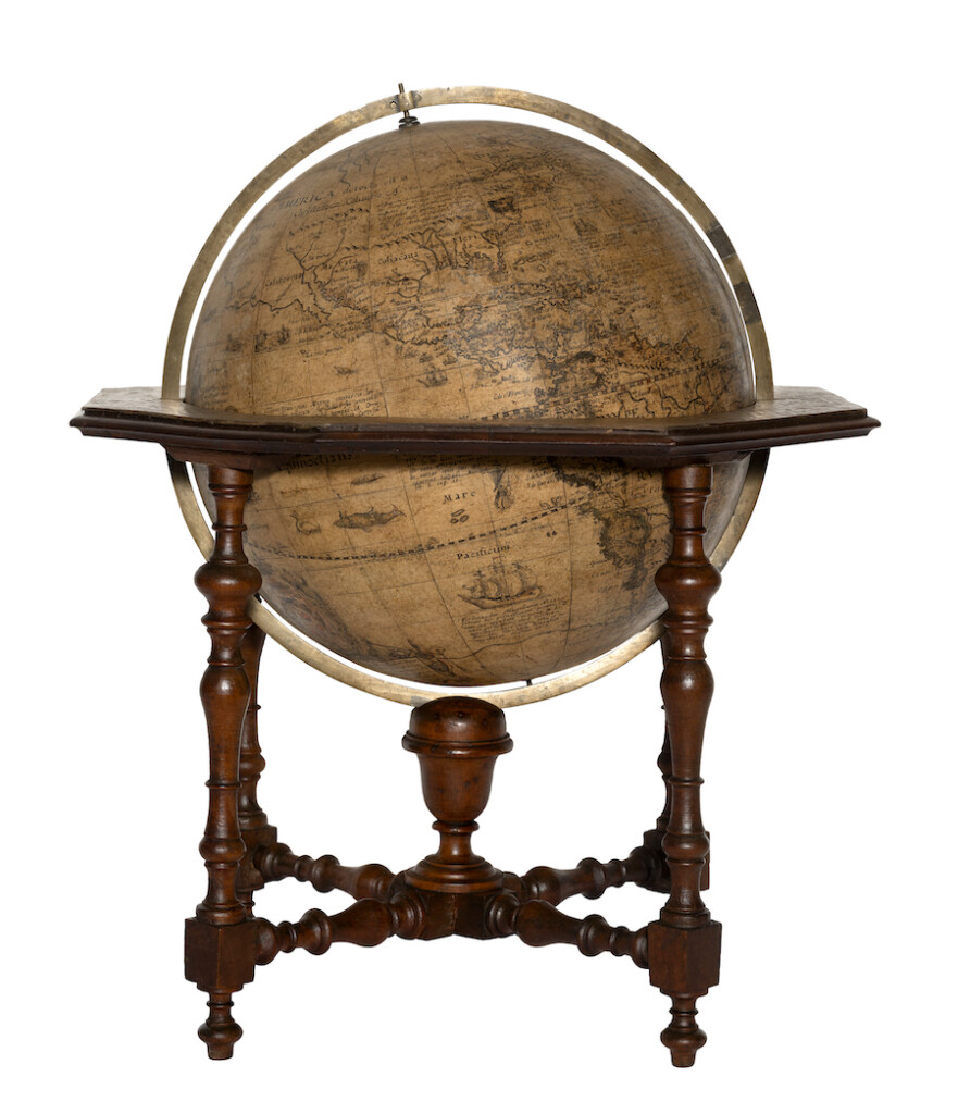 globo terrestre Cornelis de Jode