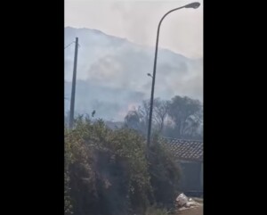 incendio bagheria sicilia