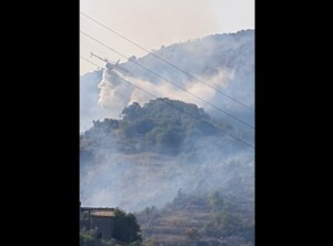 incendio colle san magno