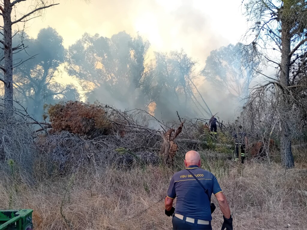 incendio lequile