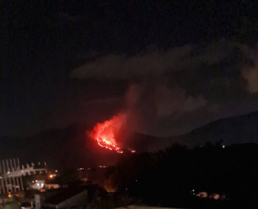 incendio monte talanico