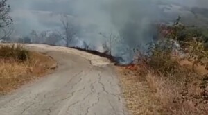 incendio morrone del sannio