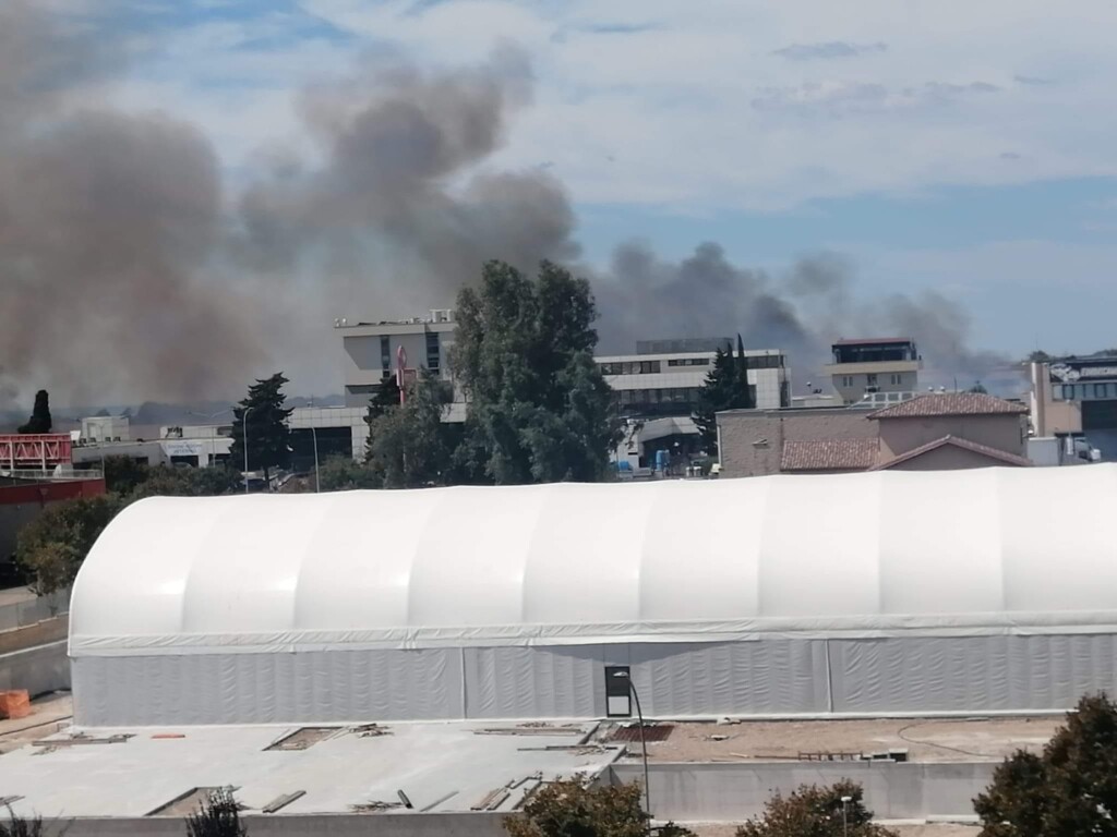 incendio pomezia