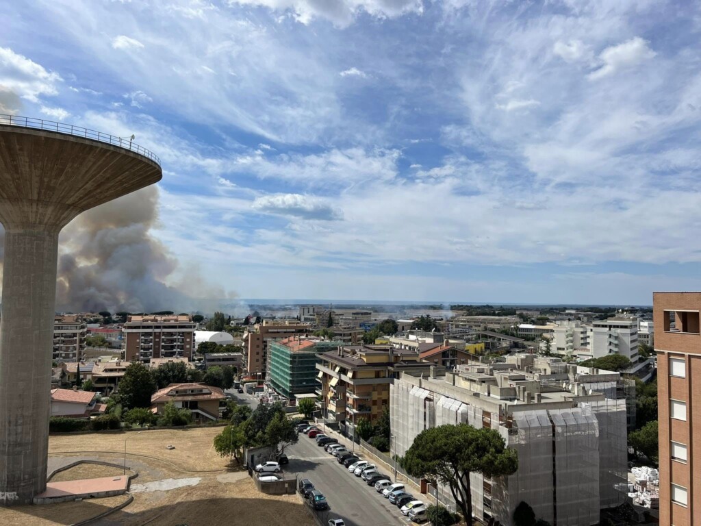 incendio pomezia