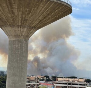incendio pomezia